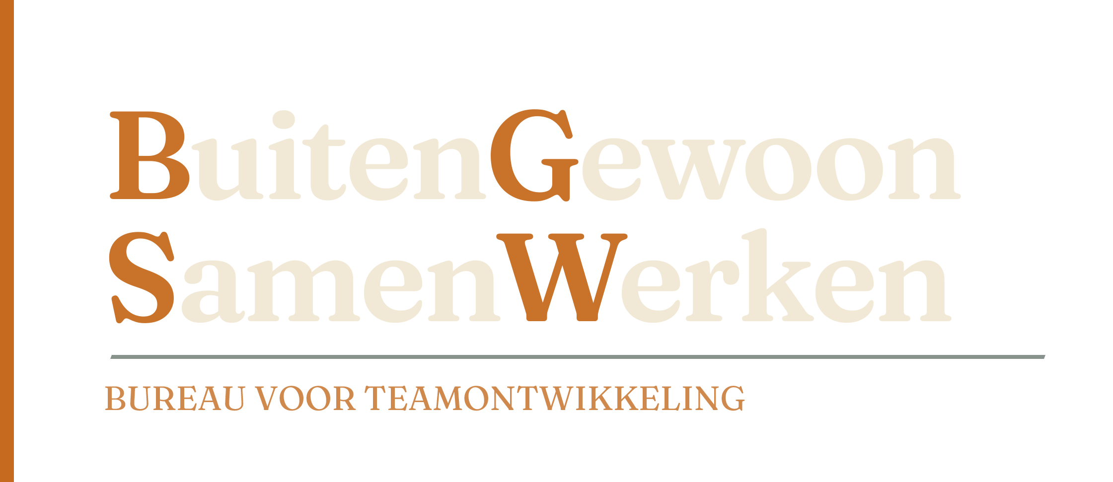 Logo Buiten Gewoon Samen Werken (BSGW Eelde)